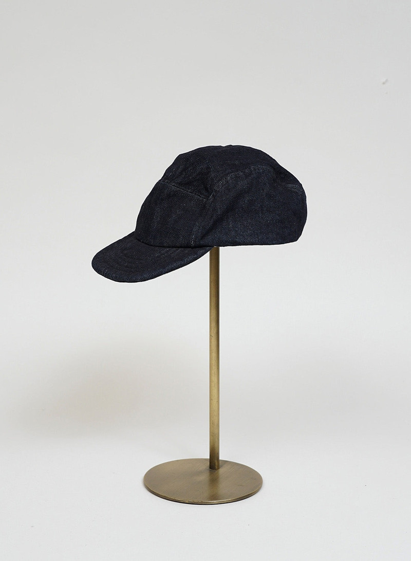 5 Panel Cap Denim in Indigo 1