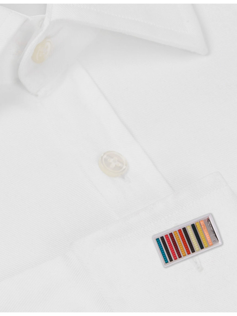 Paul Smith Signature Striped Copper And Zinc Cufflinks outlook