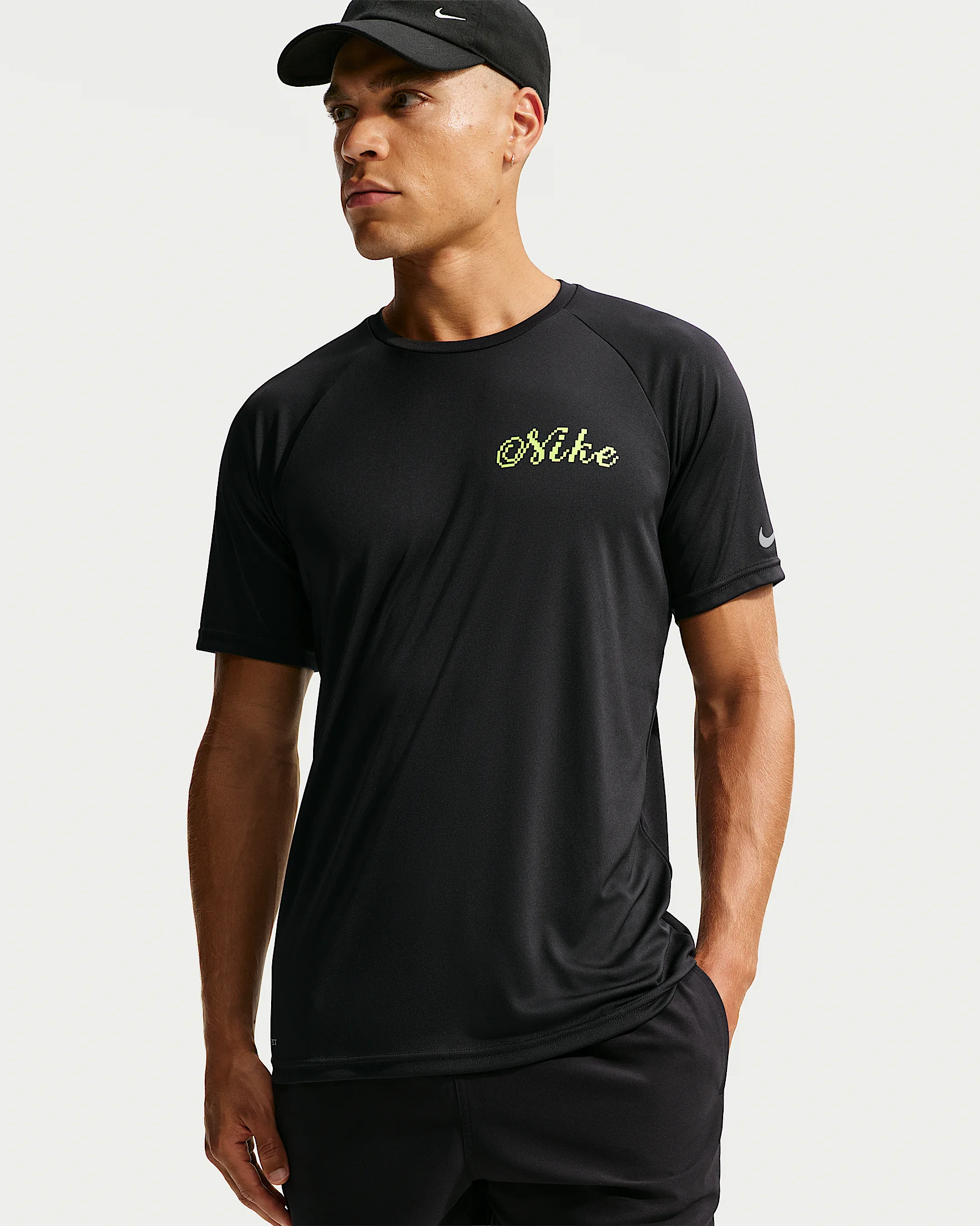 Nike Swim Hydroguard Men's Dri-FIT UV Short Sleeve Top - 1