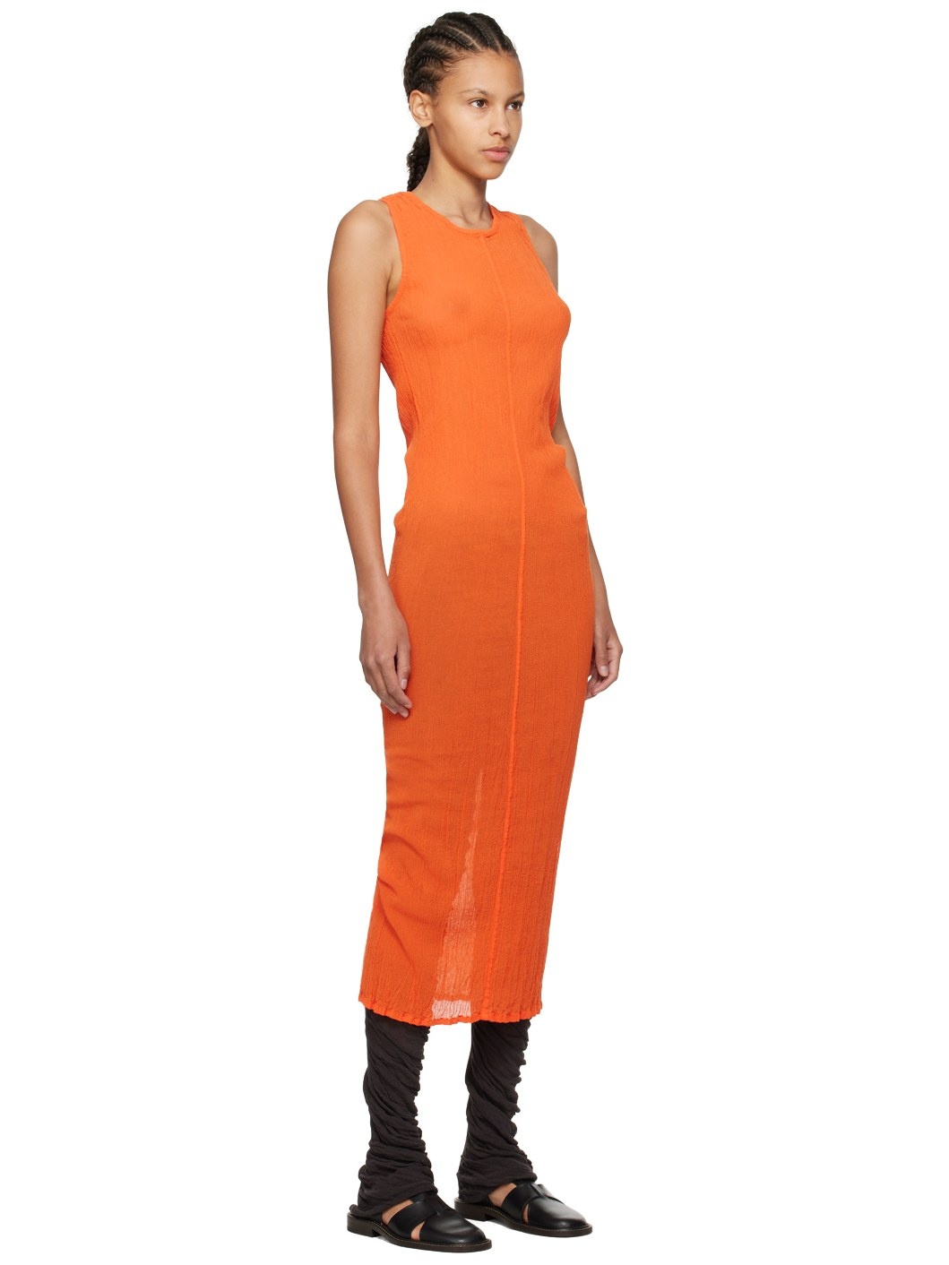 Orange Karami Maxi Dress - 2