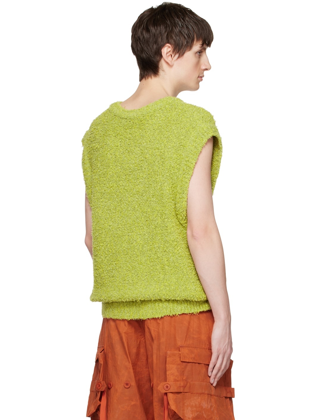 Green Laye Leaf Vest - 3