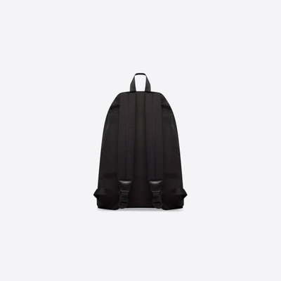 BALENCIAGA Men's Wheel Backpack in Black outlook