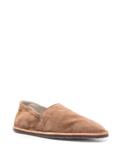 Brunello Cucinelli round-toe slippers outlook