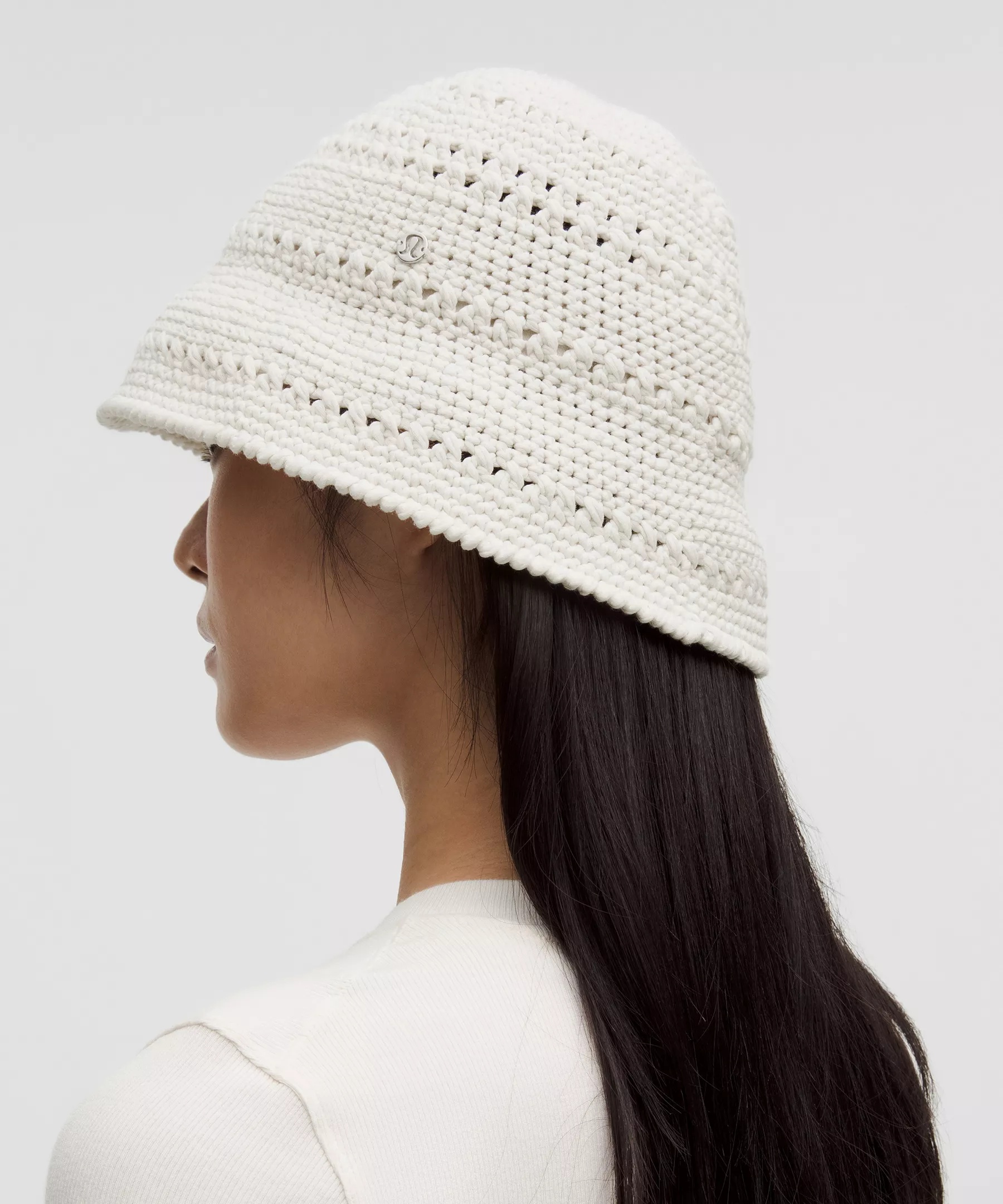 Cotton Crochet Bucket Hat - 3