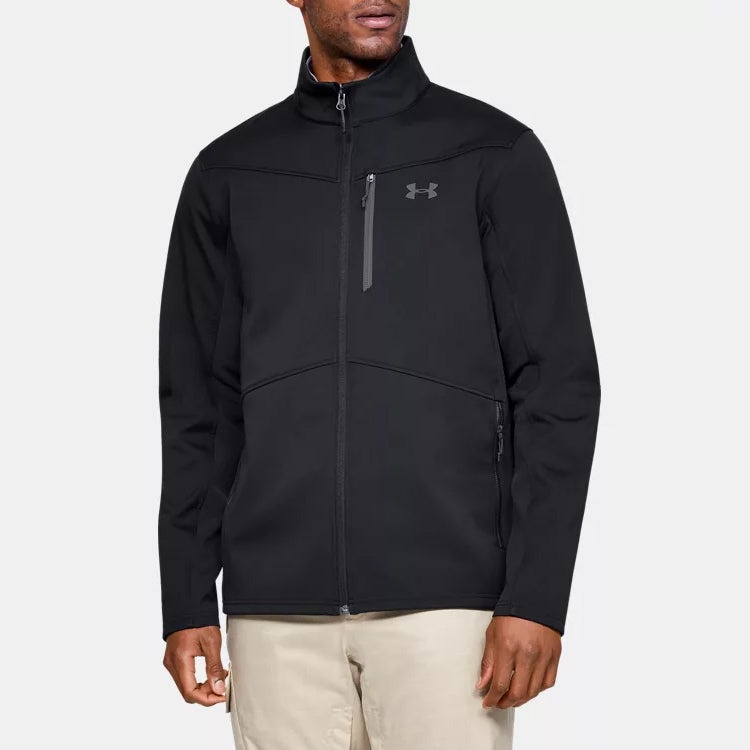 Men's Under Armour Training Casual logo Sports Jacket Black 1321438-001 - 3