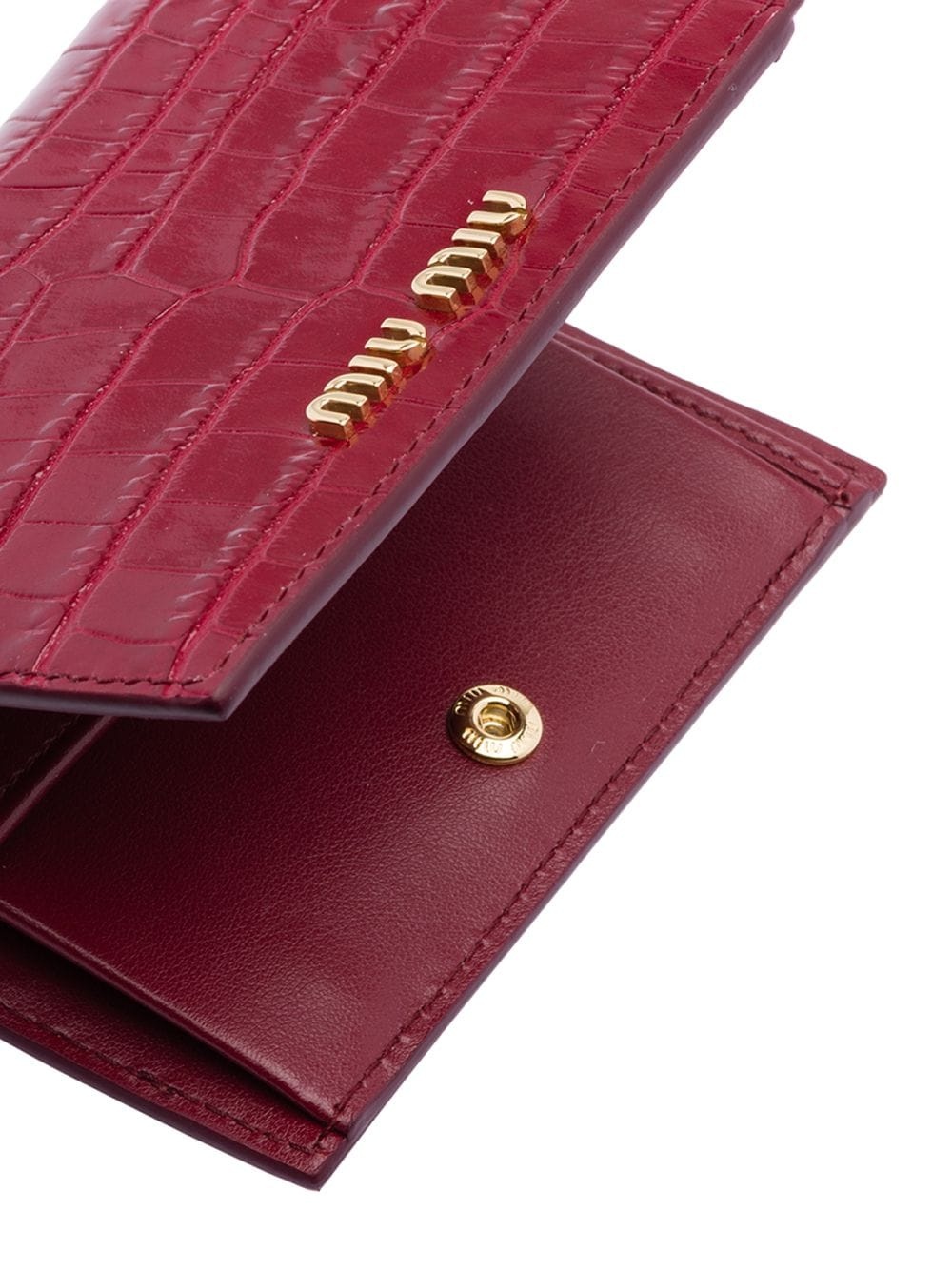 crocodile-effect wallet - 3