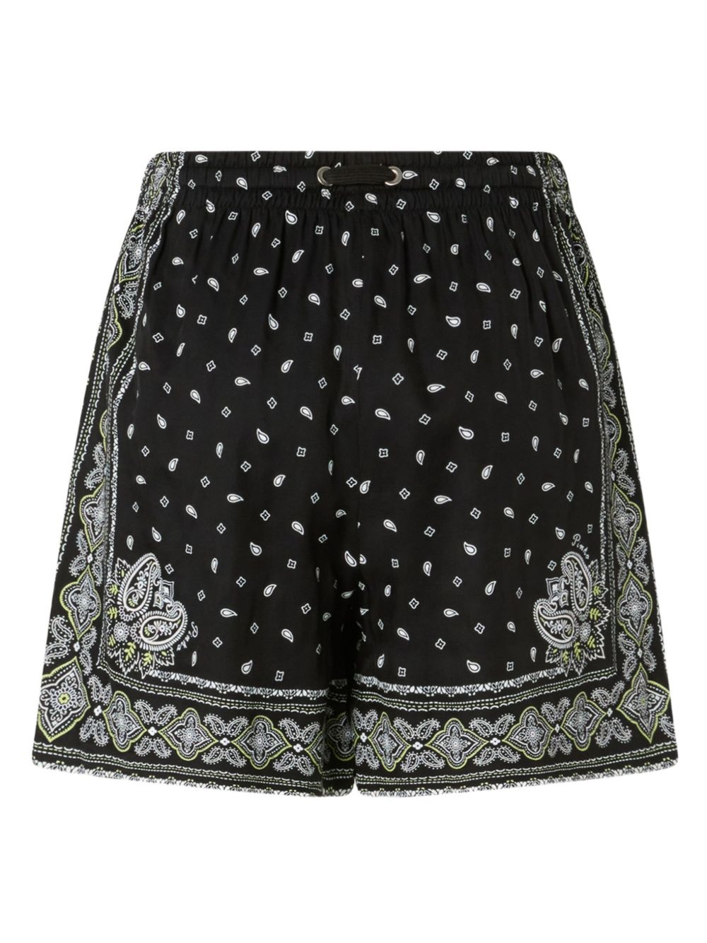 paisley-print shorts - 2