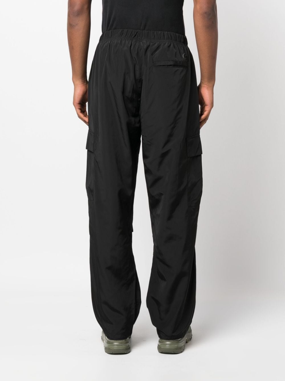 water-repellent finish cargo trousers - 4