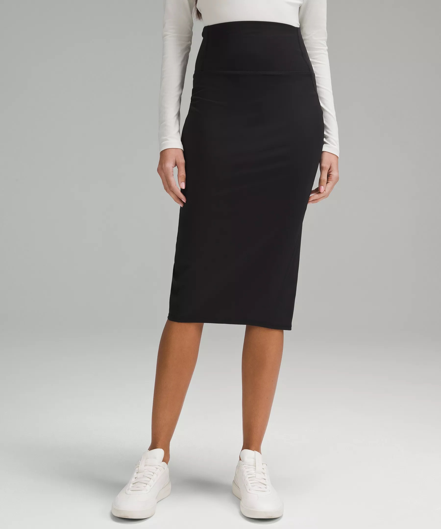 Nulu Slim-Fit High-Rise Skirt - 1