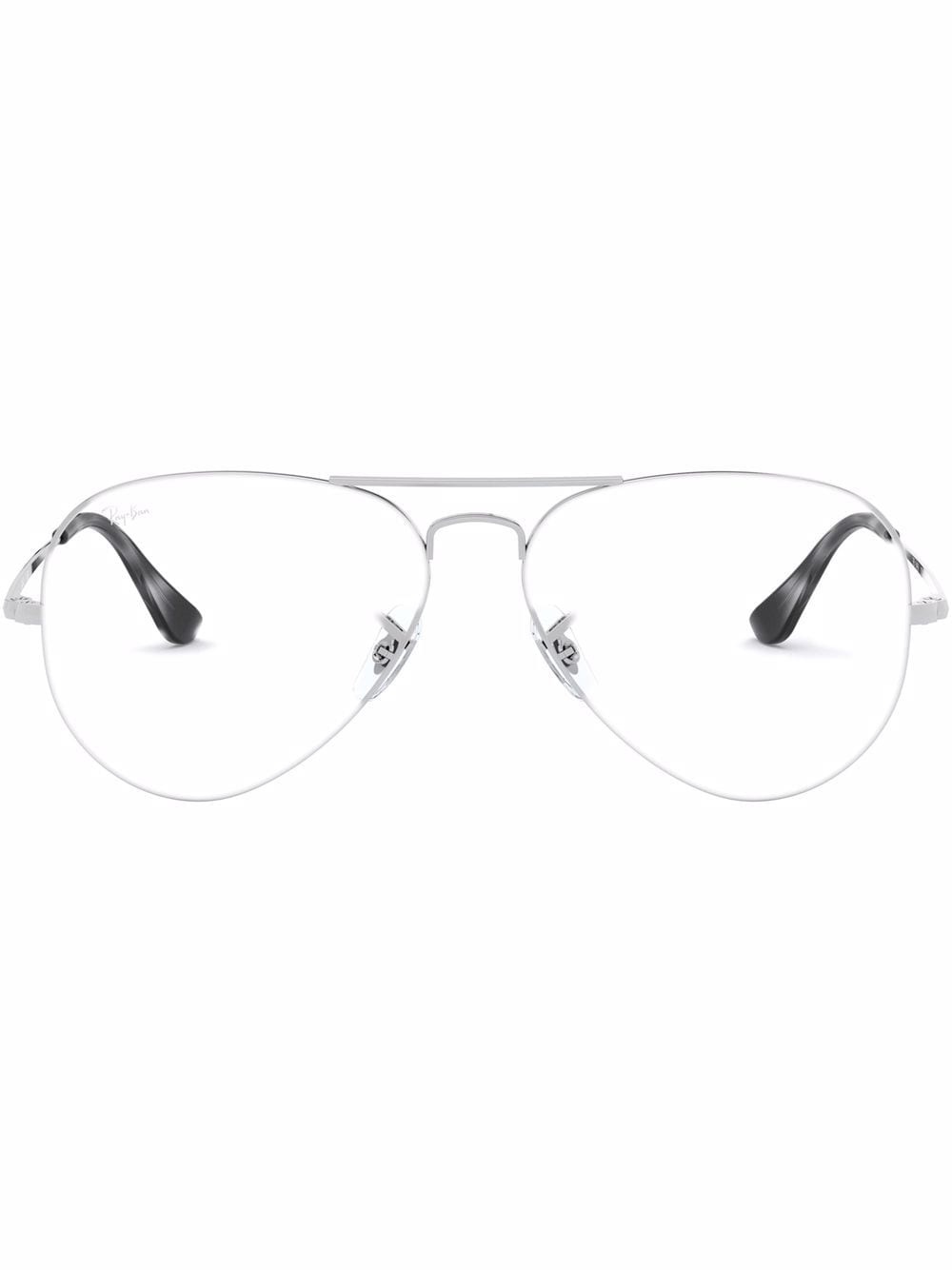 aviator-frame metal glasses - 1