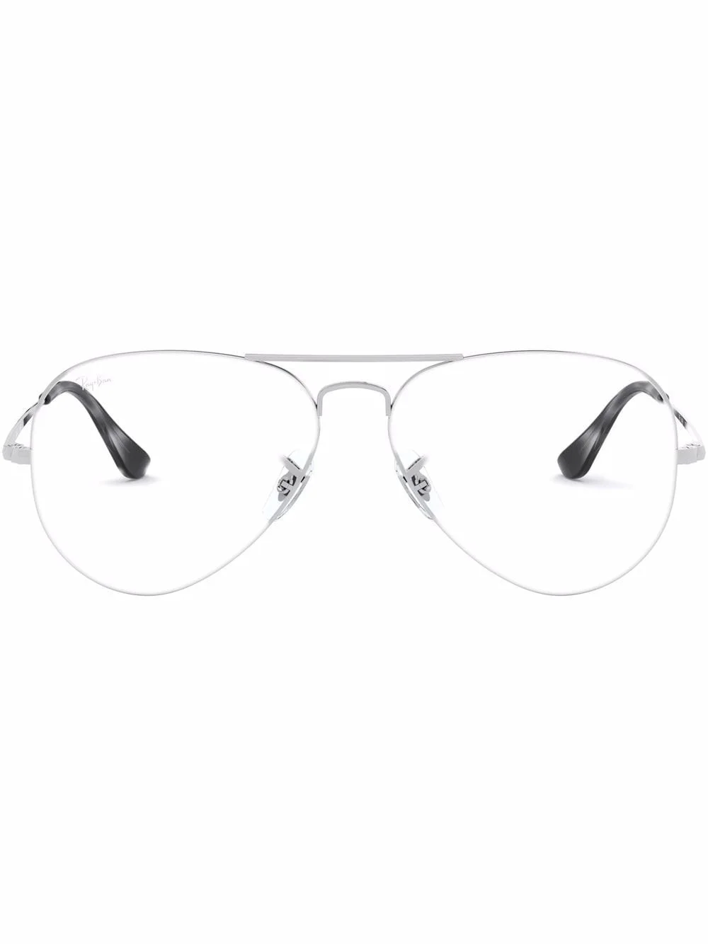 aviator-frame metal glasses - 1