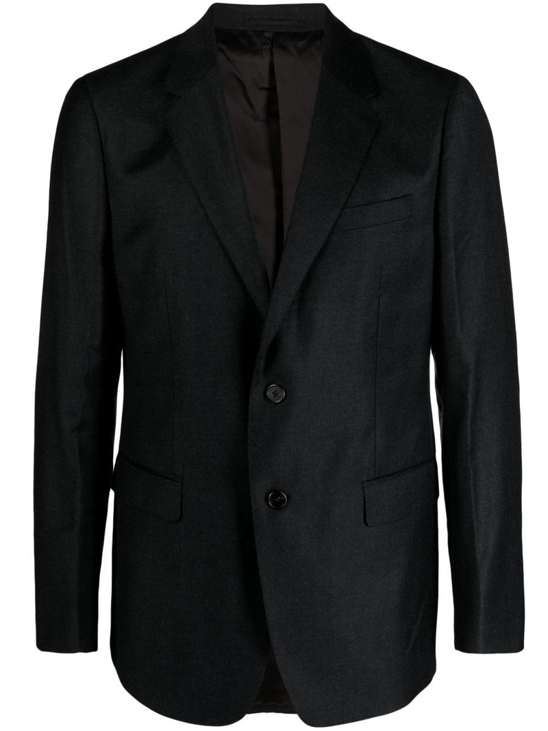 single-breasted wool blazer 1