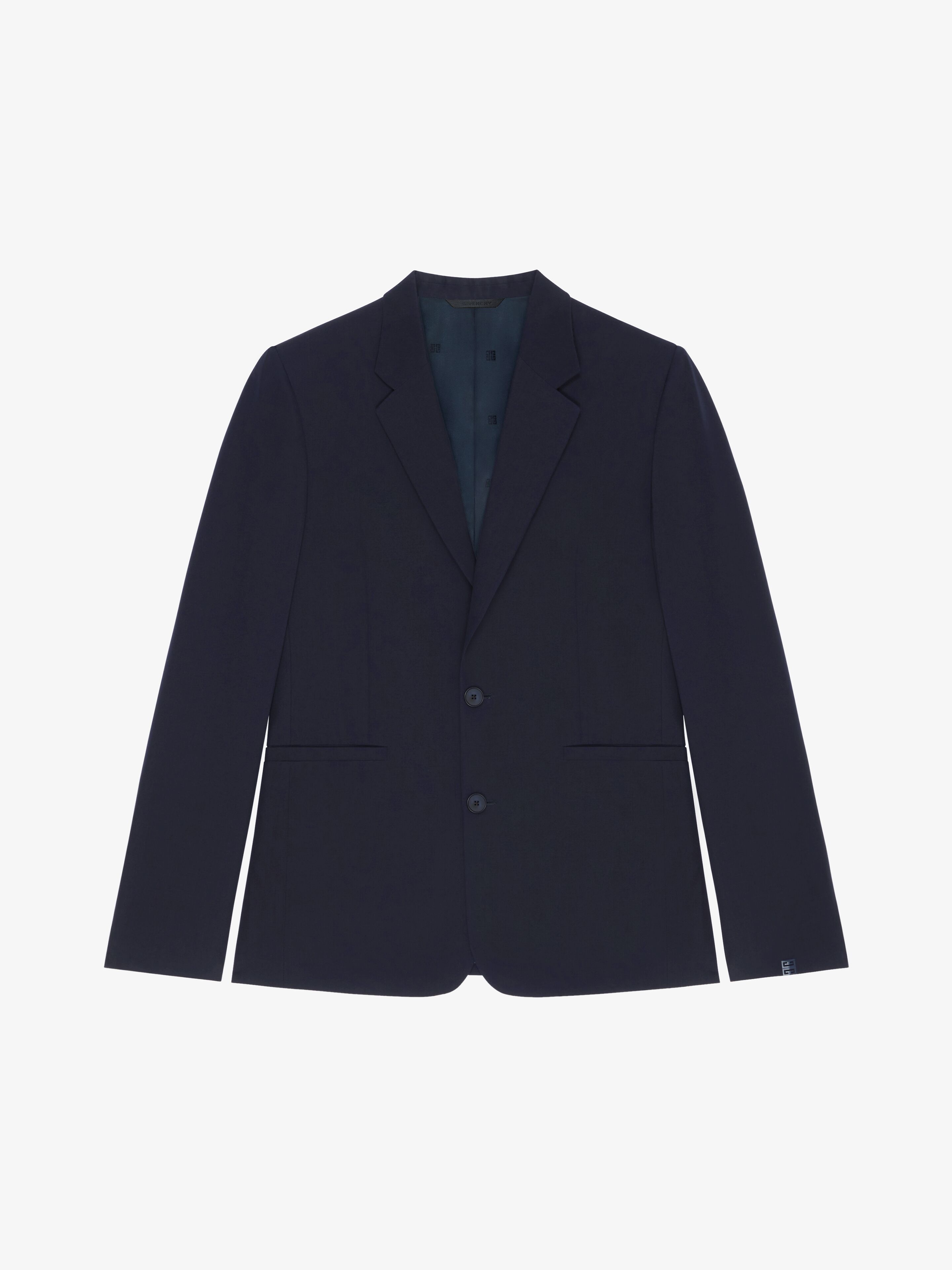 SLIM FIT JACKET IN WOOL - 1