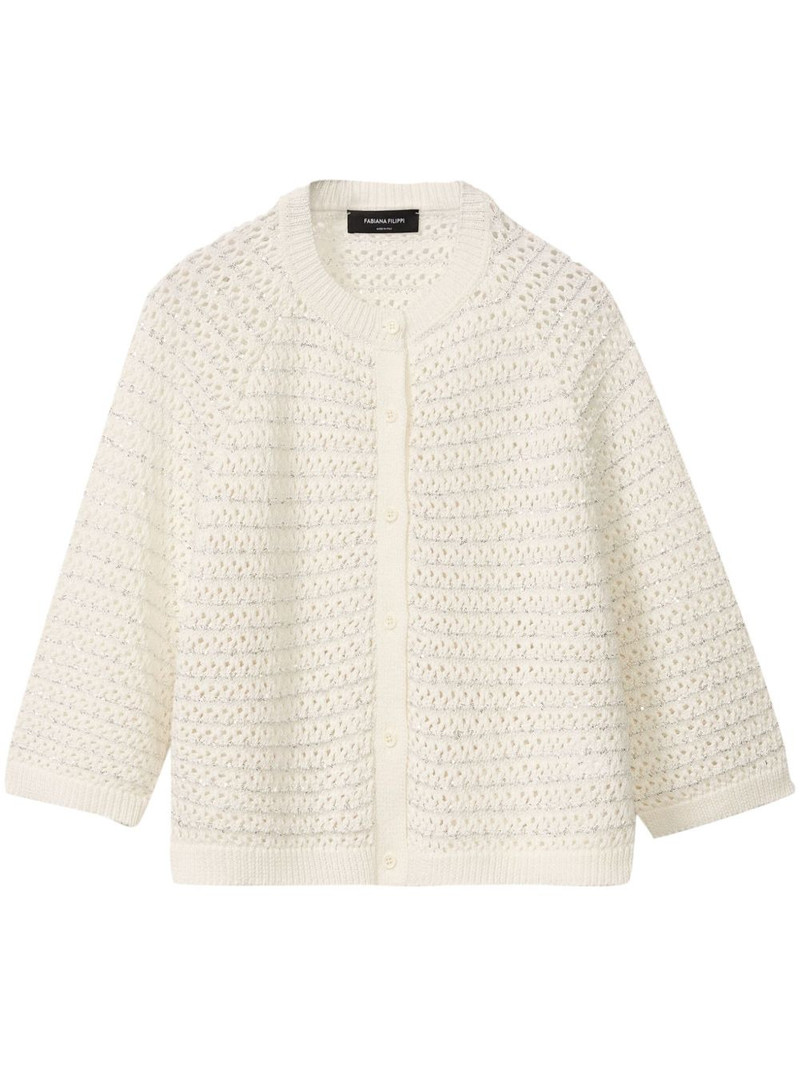 open-knit cardigan 1