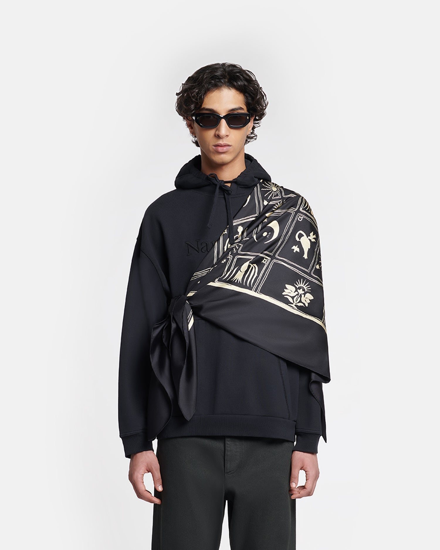 Printed Silk Scarf - 2