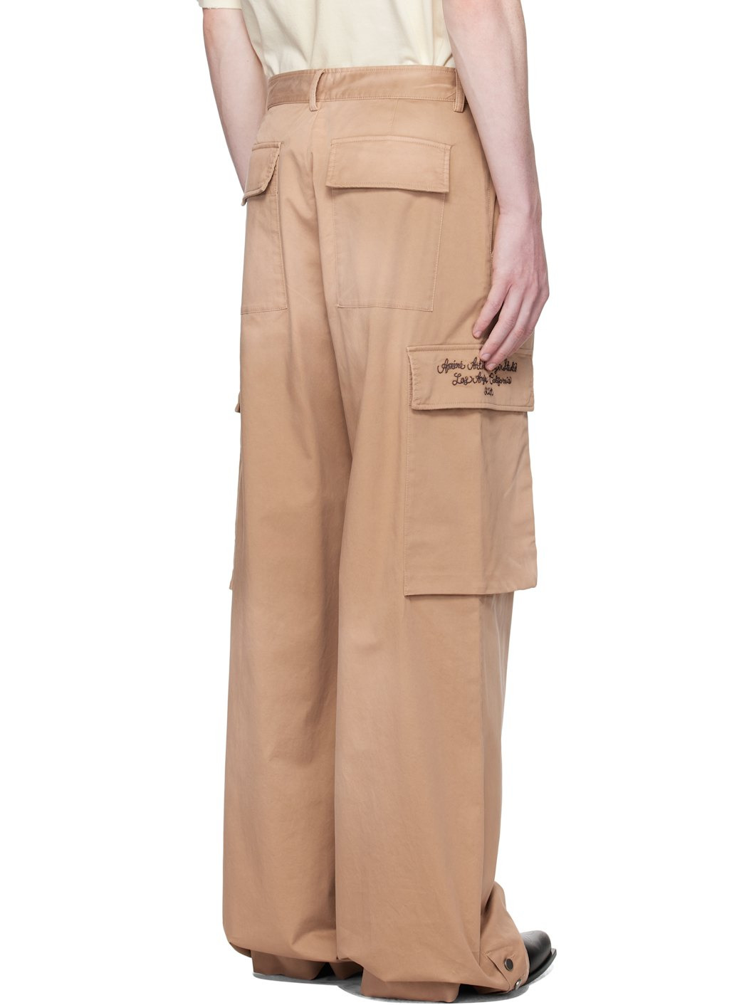 Tan 'AMIRI' Cargo Pants - 3