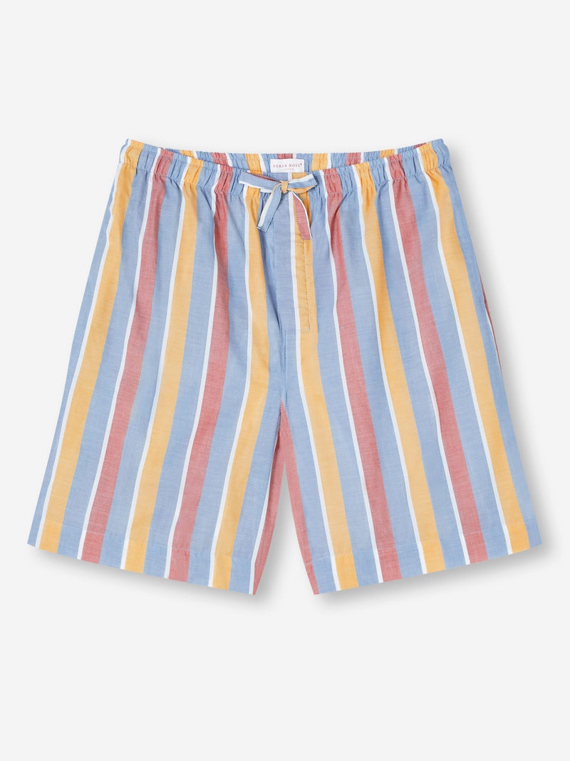 Men's Lounge Shorts Amalfi 19 Cotton Batiste Multi - 1