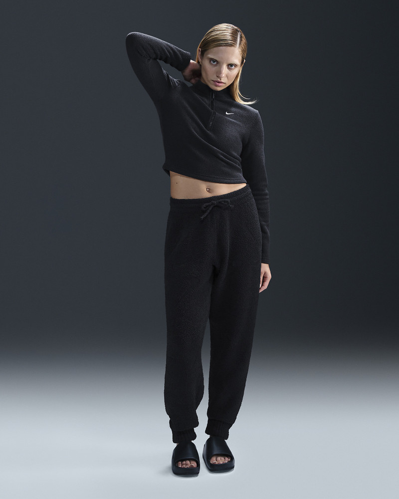 Nike Sportswear Phoenix Cozy Bouclé Women's High-Waisted Oversized Knit Pants 1