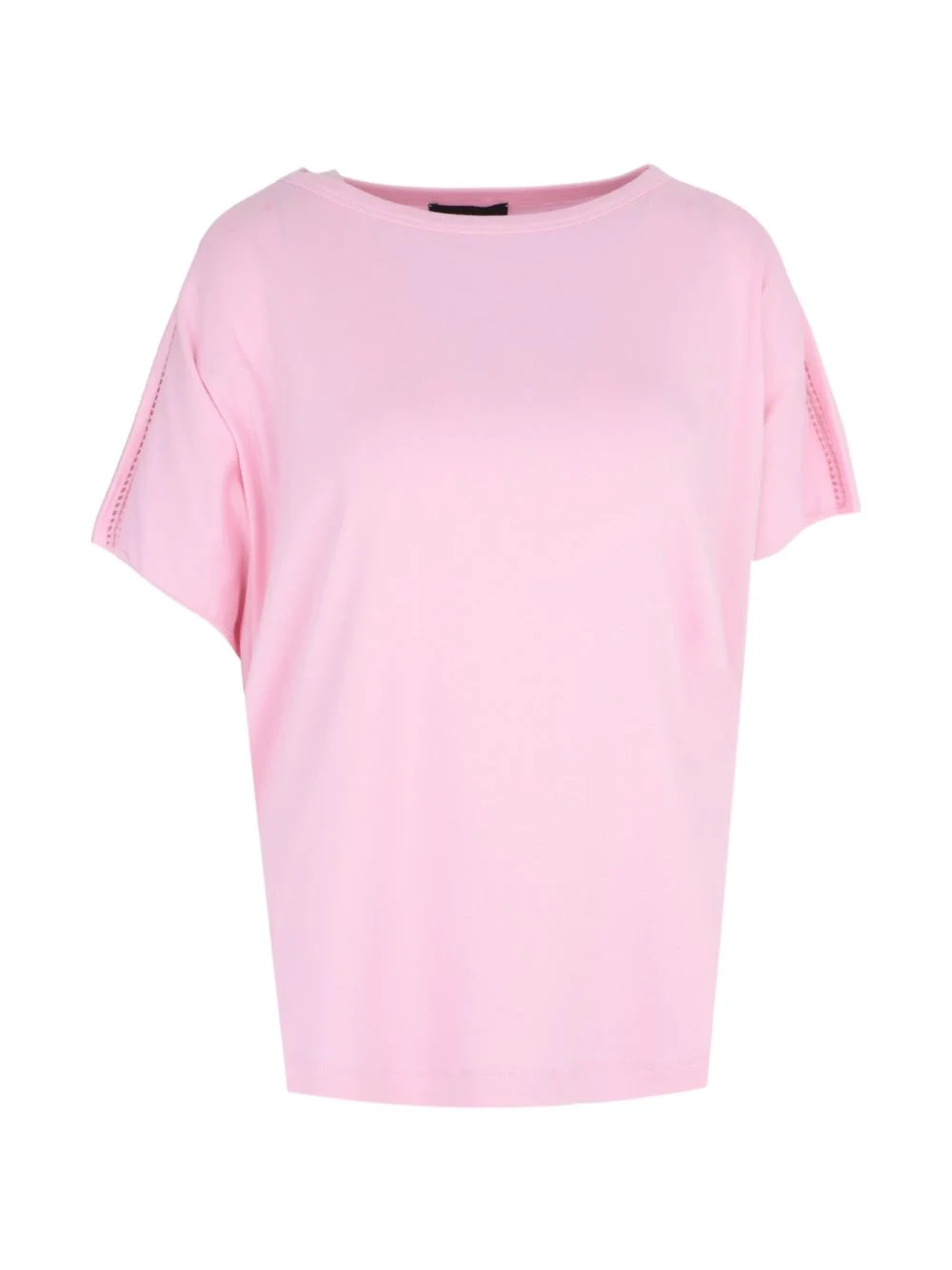 ribbed-knit T-shirt - 1