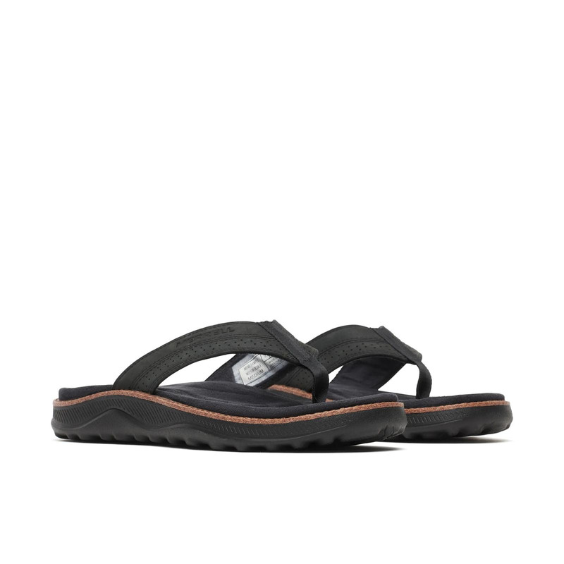 MERRELL Men's Cove Leather Flip outlook