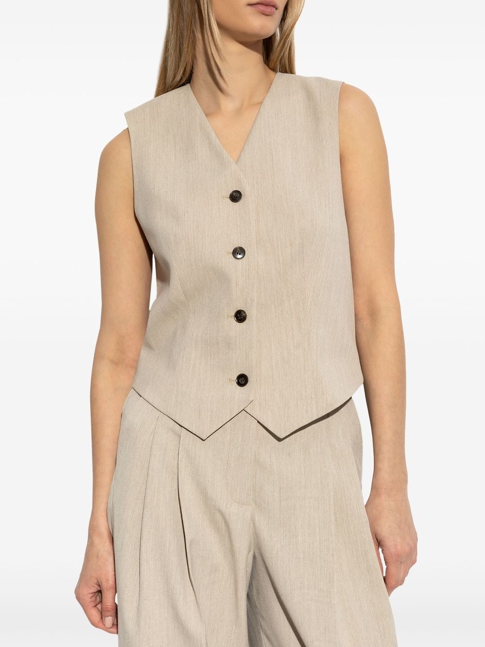 V-neck vest - 3