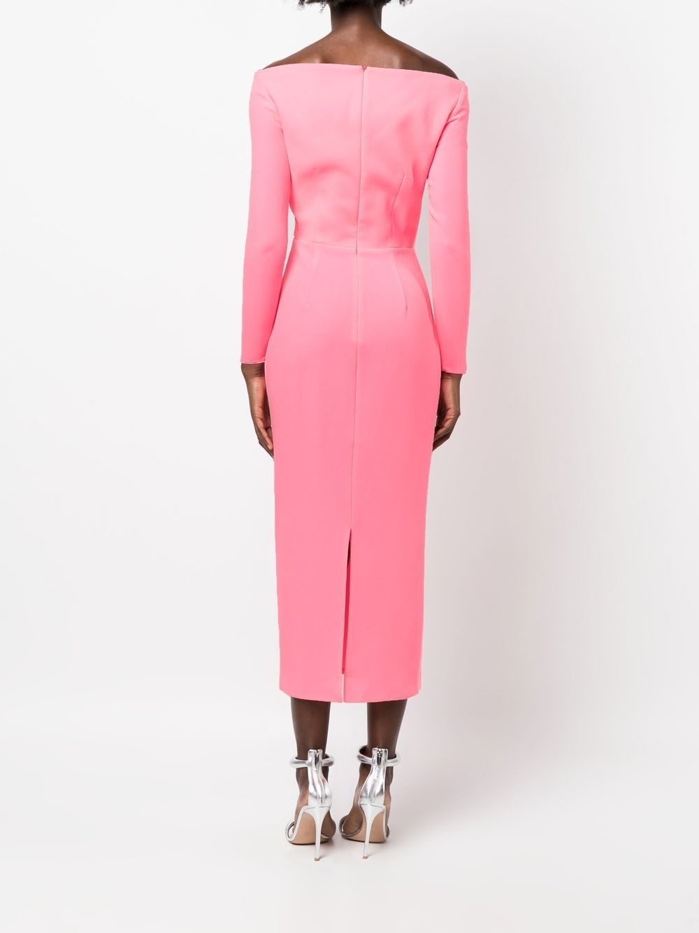 Deryn off-shoulder midi dress - 4