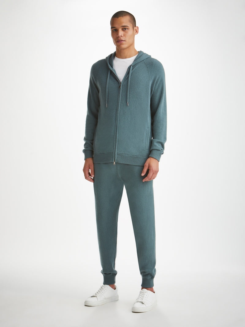 Men's Hoodie Finley Cashmere Teal - 3