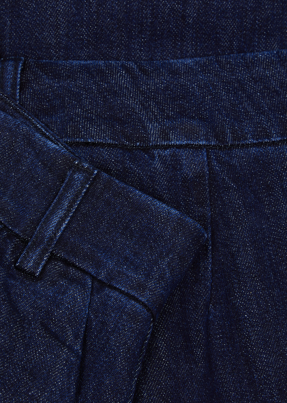 Market cropped denim trousers - 5