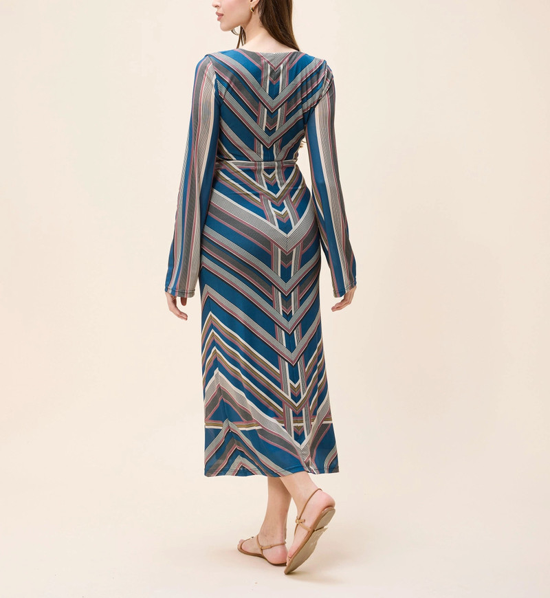 ANISA COVER UP DRESS | GUSTAVIA PRINT 4