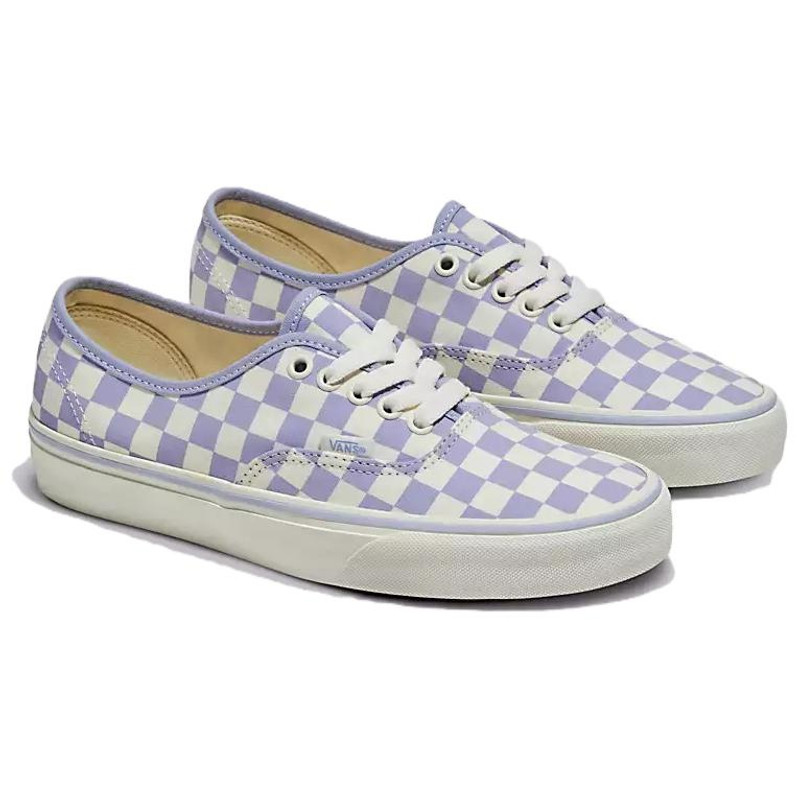 Vans Vans Authentic Checkerboard Shoes 'White Purple' VN000BW5LLC outlook