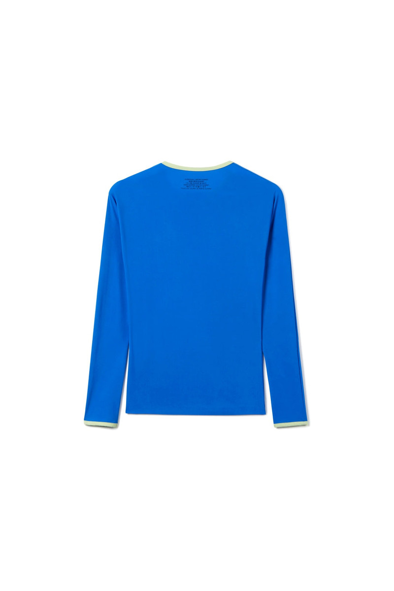 SUNNEI SUPER STRETCH LONGSLEEVE T-SHIRT / blue outlook