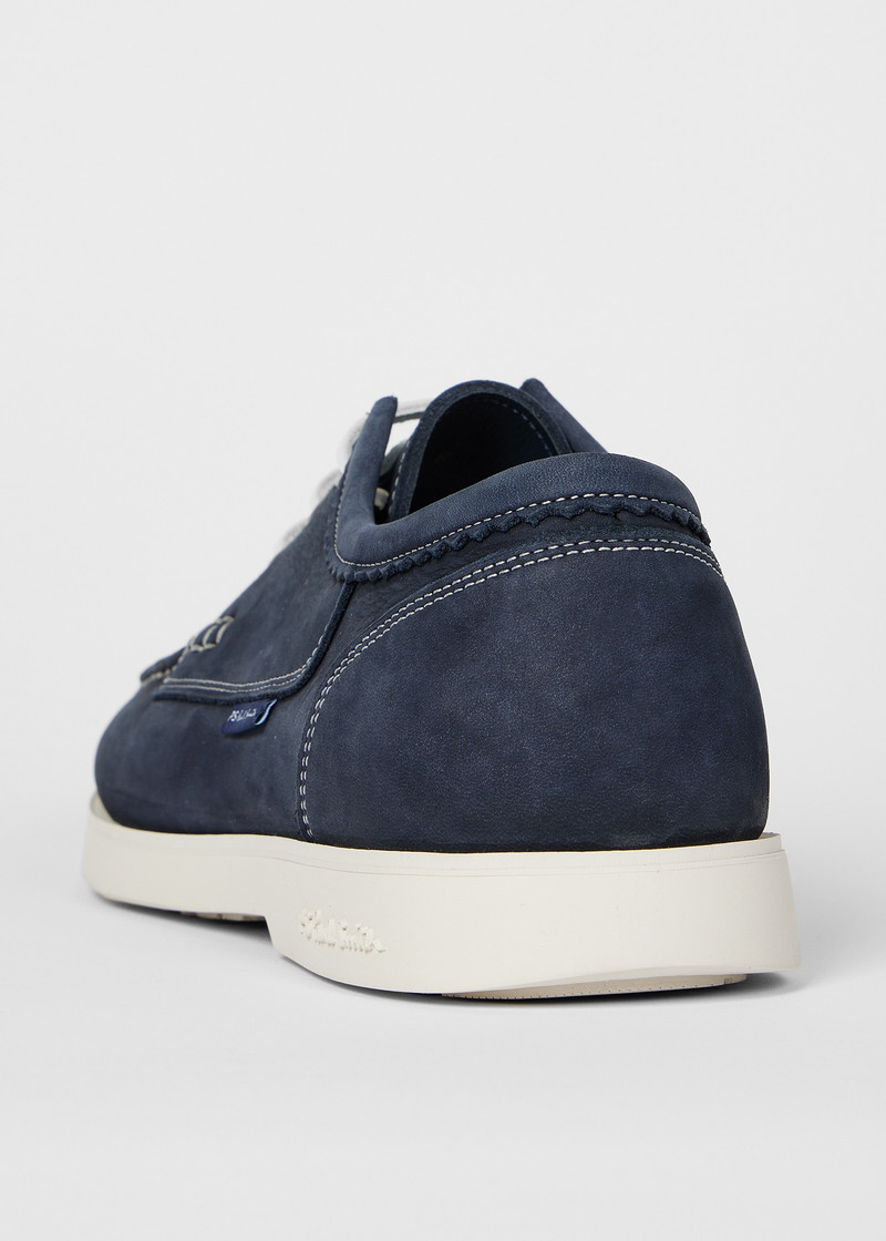 Navy 'Pebble' Boat Shoes 5