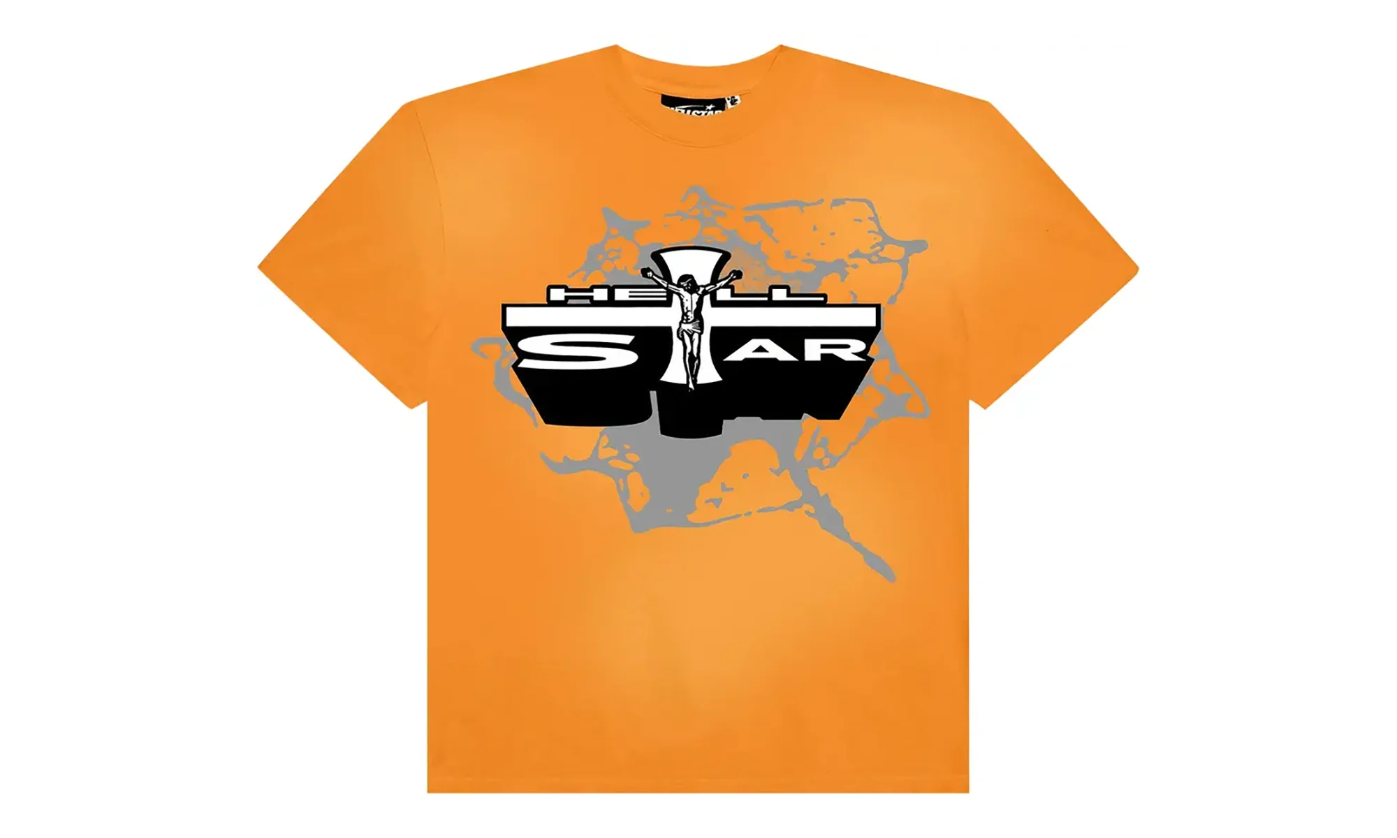 Jesus Emblem T-Shirt "Orange" HSR059 - 1