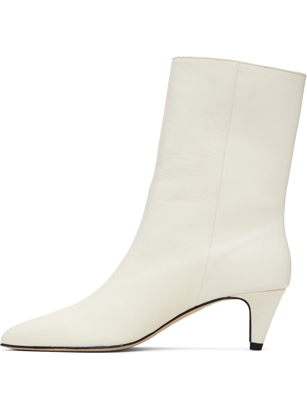 Off-White Lysander Washed Leather Boots - 3