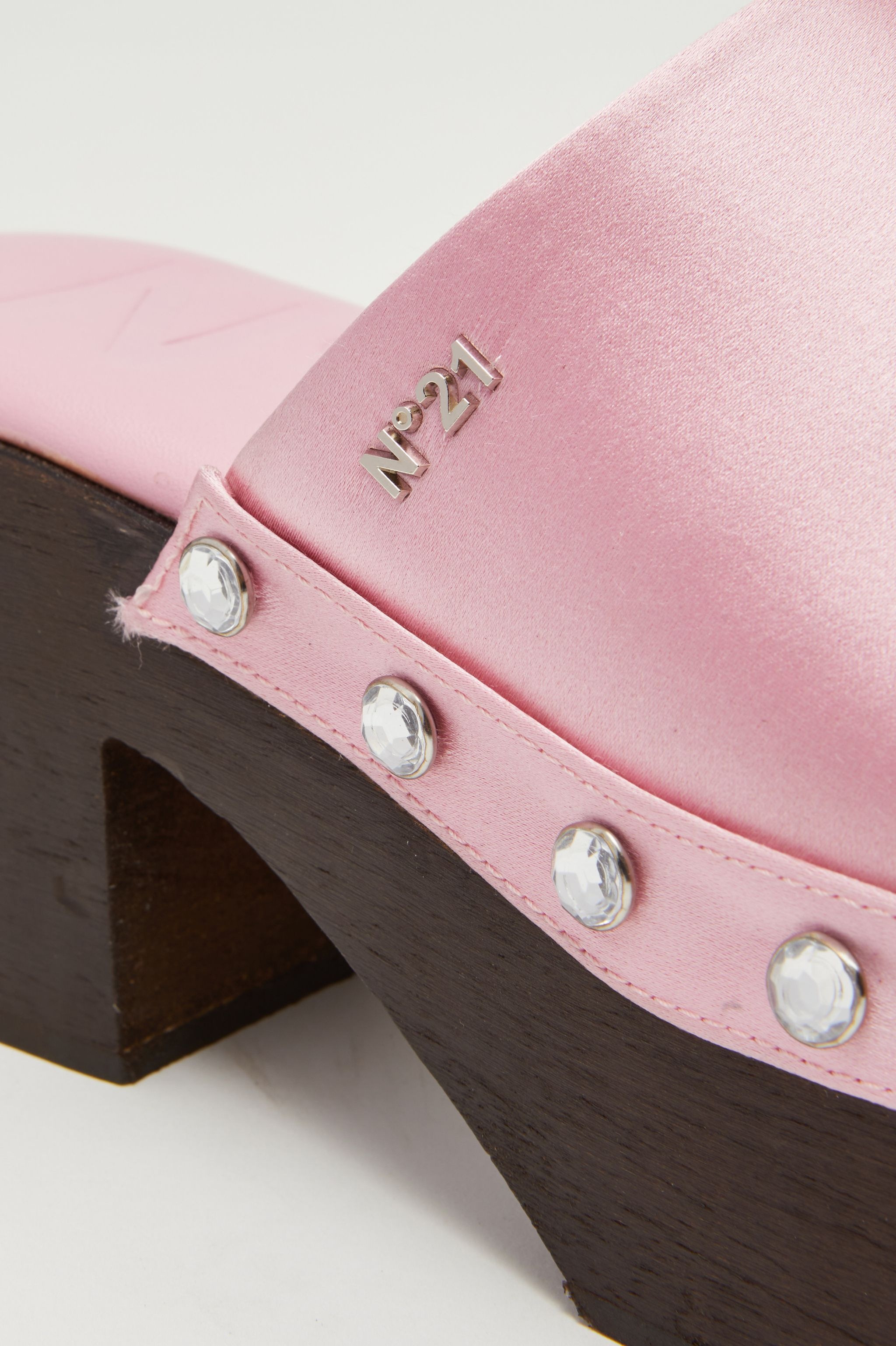 CRYSTAL-EMBELLISHED CLOGS - 5