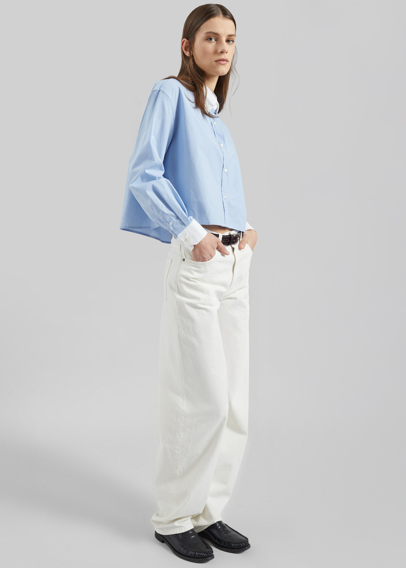 Haikure Bibi Twill Jeans - Off White 5