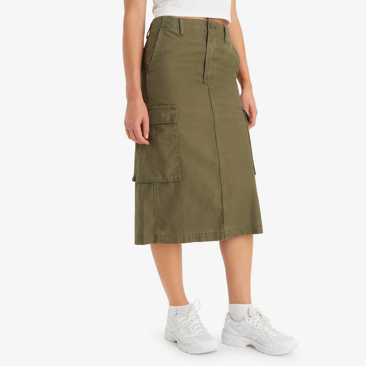 CARGO MIDI SKIRT - 4