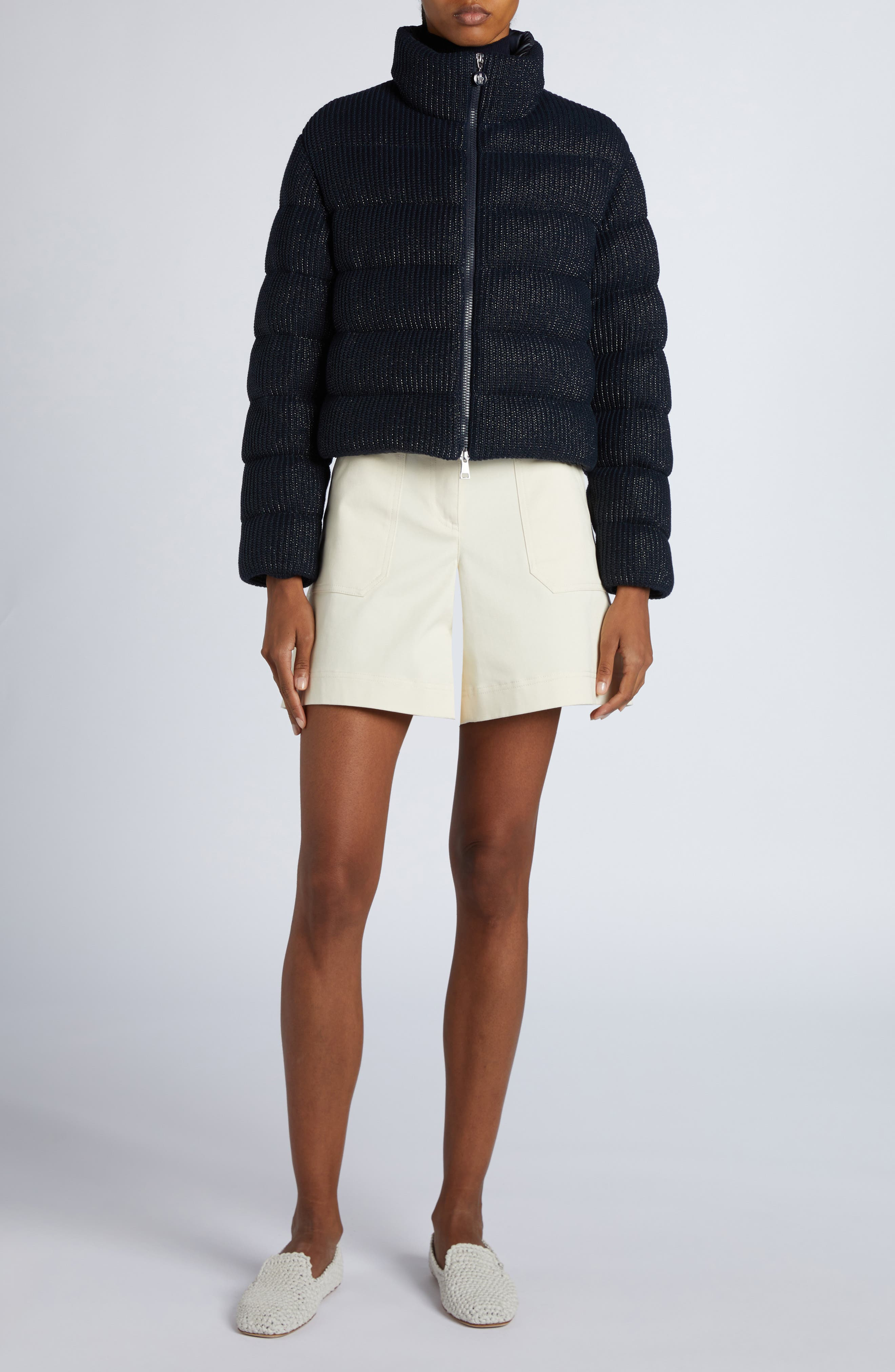 Moncler Thoiry Down Puffer Jacket in Navy Blue at Nordstrom - 2