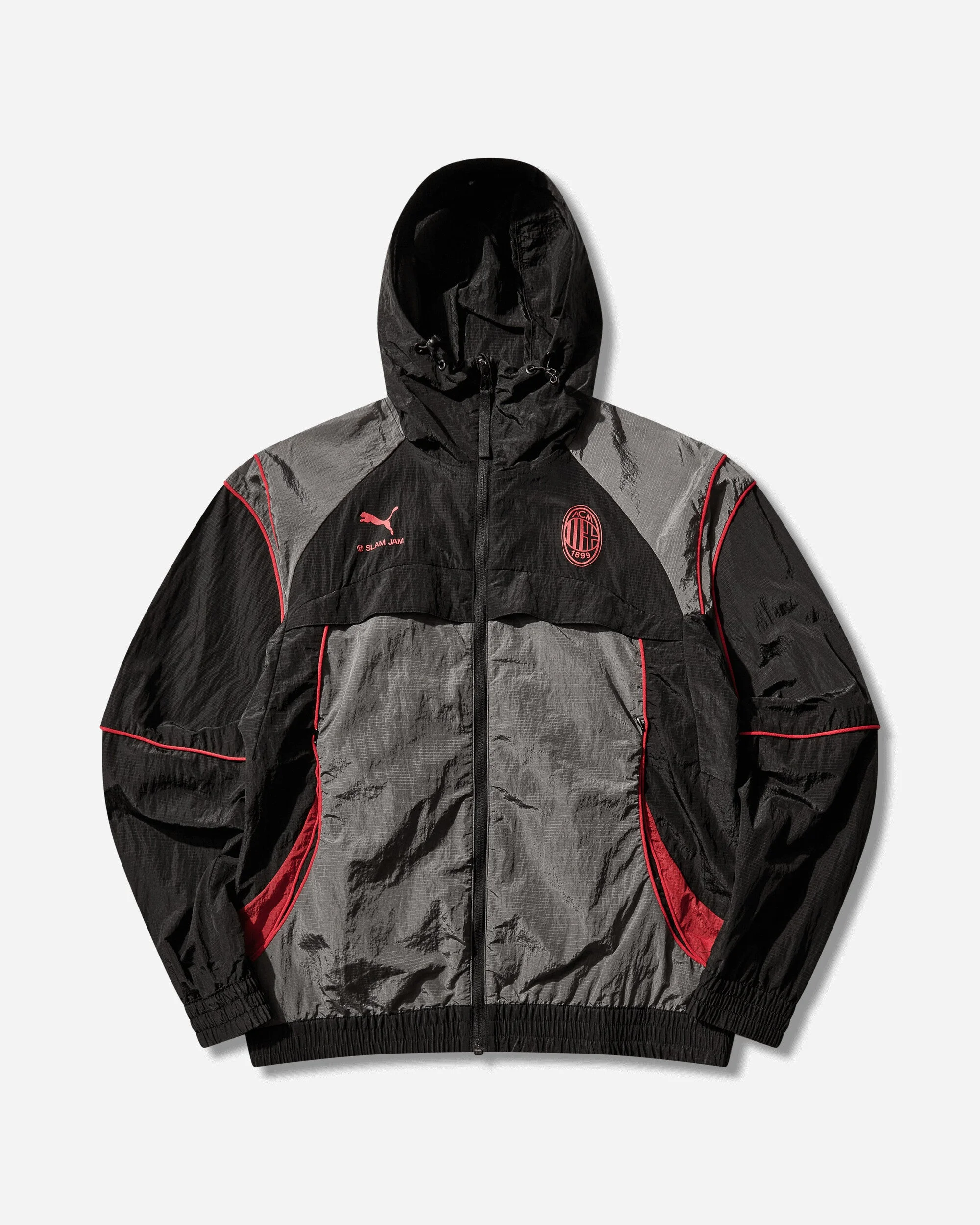 AC Milan x Slam Jam Track Jacket Black / Dark Grey - 1