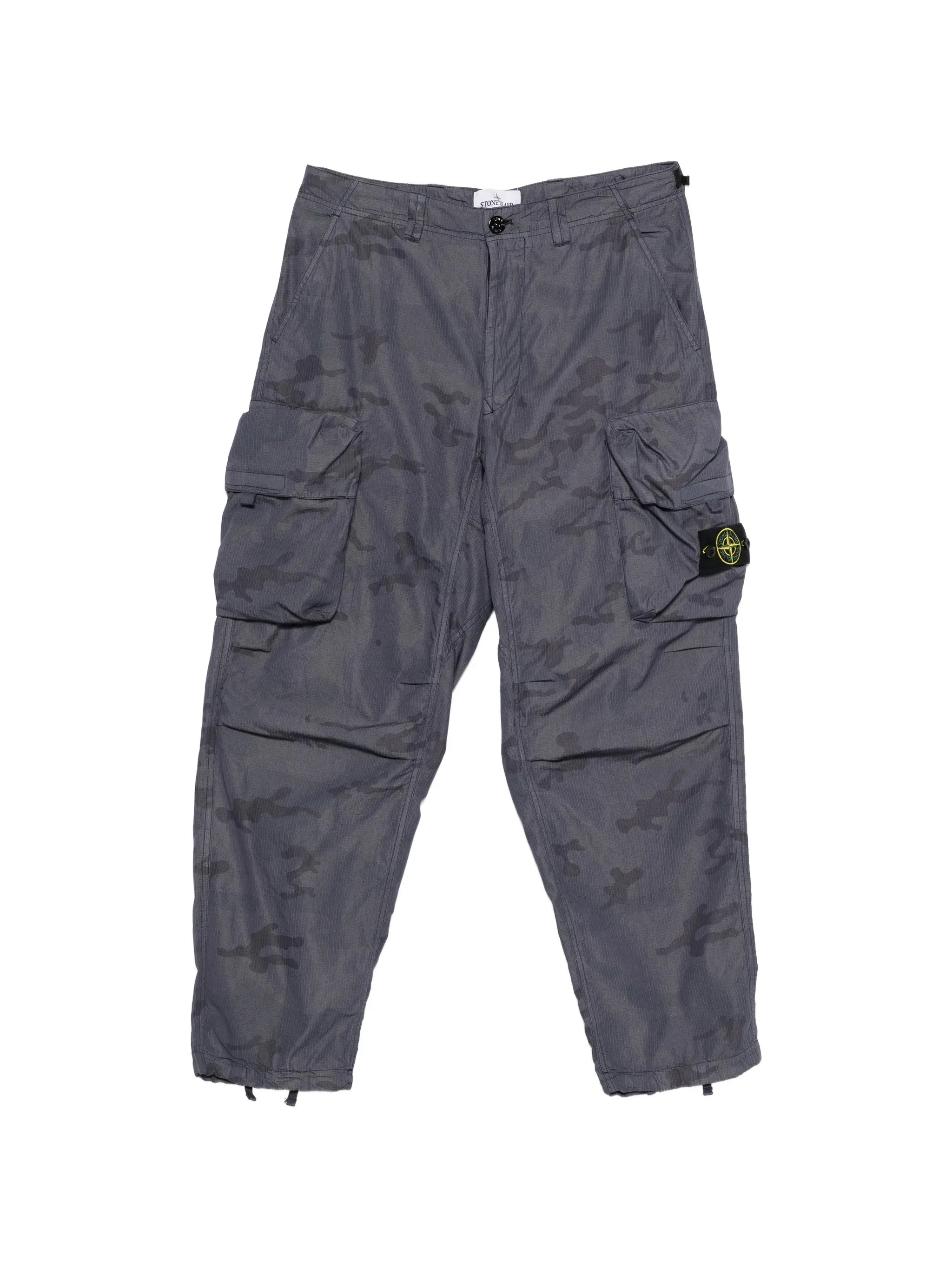 Stone Island Camouflage-print Ripstop Cargo Pants - 1