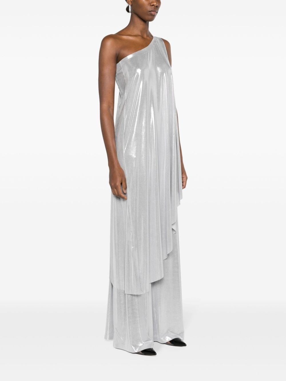 one-shoulder asymmetric tunic - 3