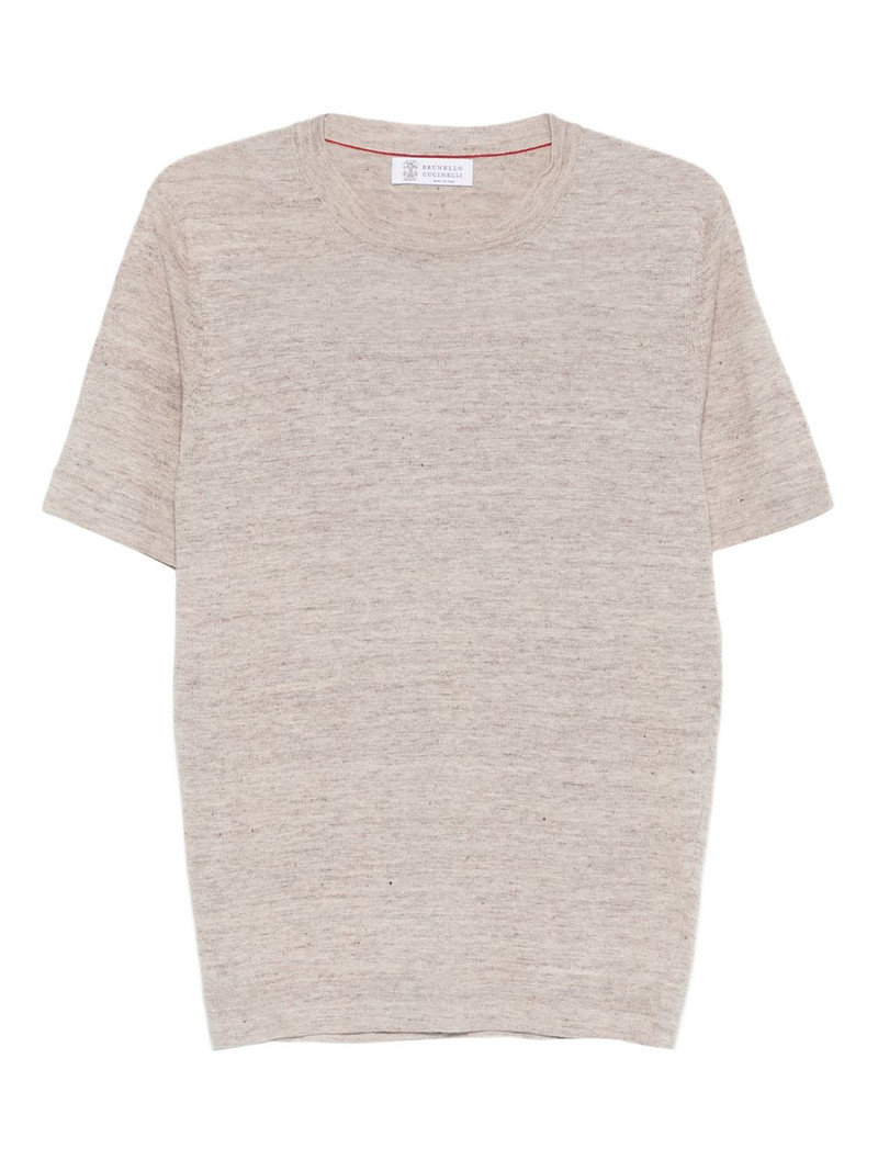 short-sleeve knitted T-shirt 1