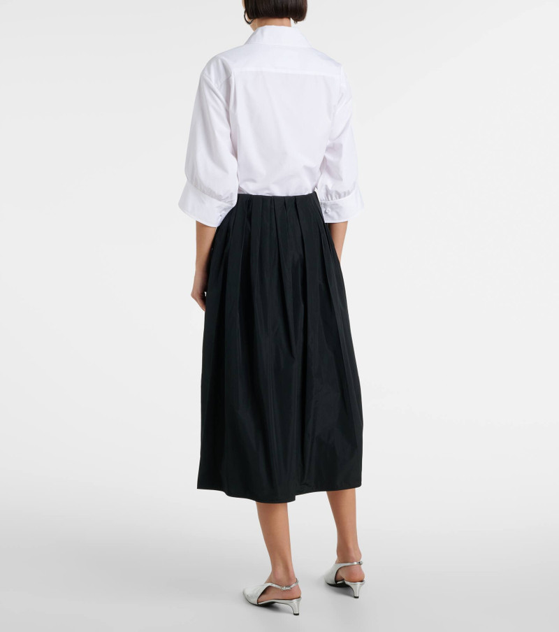 Pleated midi skirt 3
