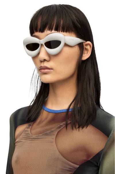 Loewe Inflated cateye sunglasses in acetate outlook