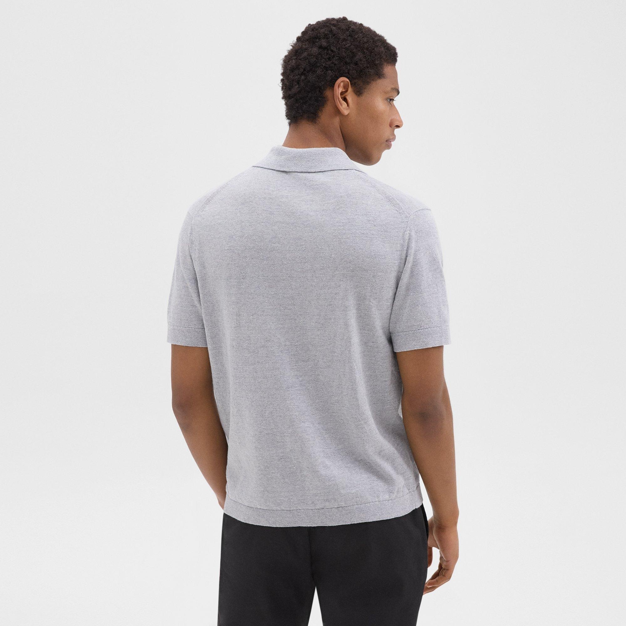 Brenan Polo Shirt in Cotton-Linen - 4