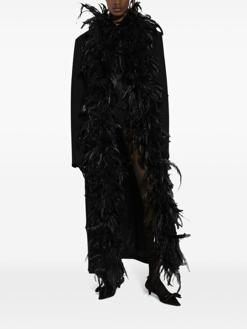 feather-trim coat 3
