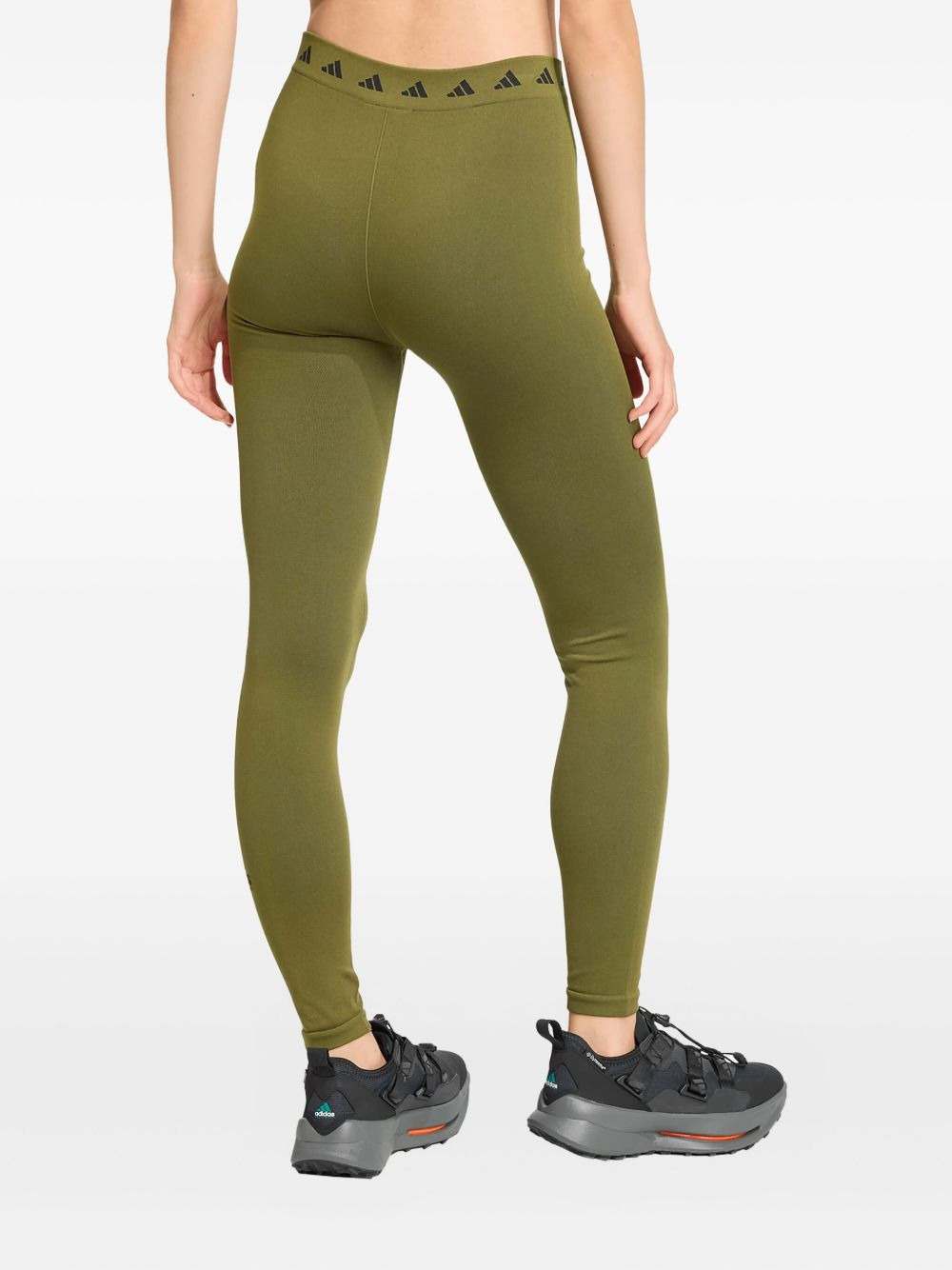 logo-waistband leggings - 3