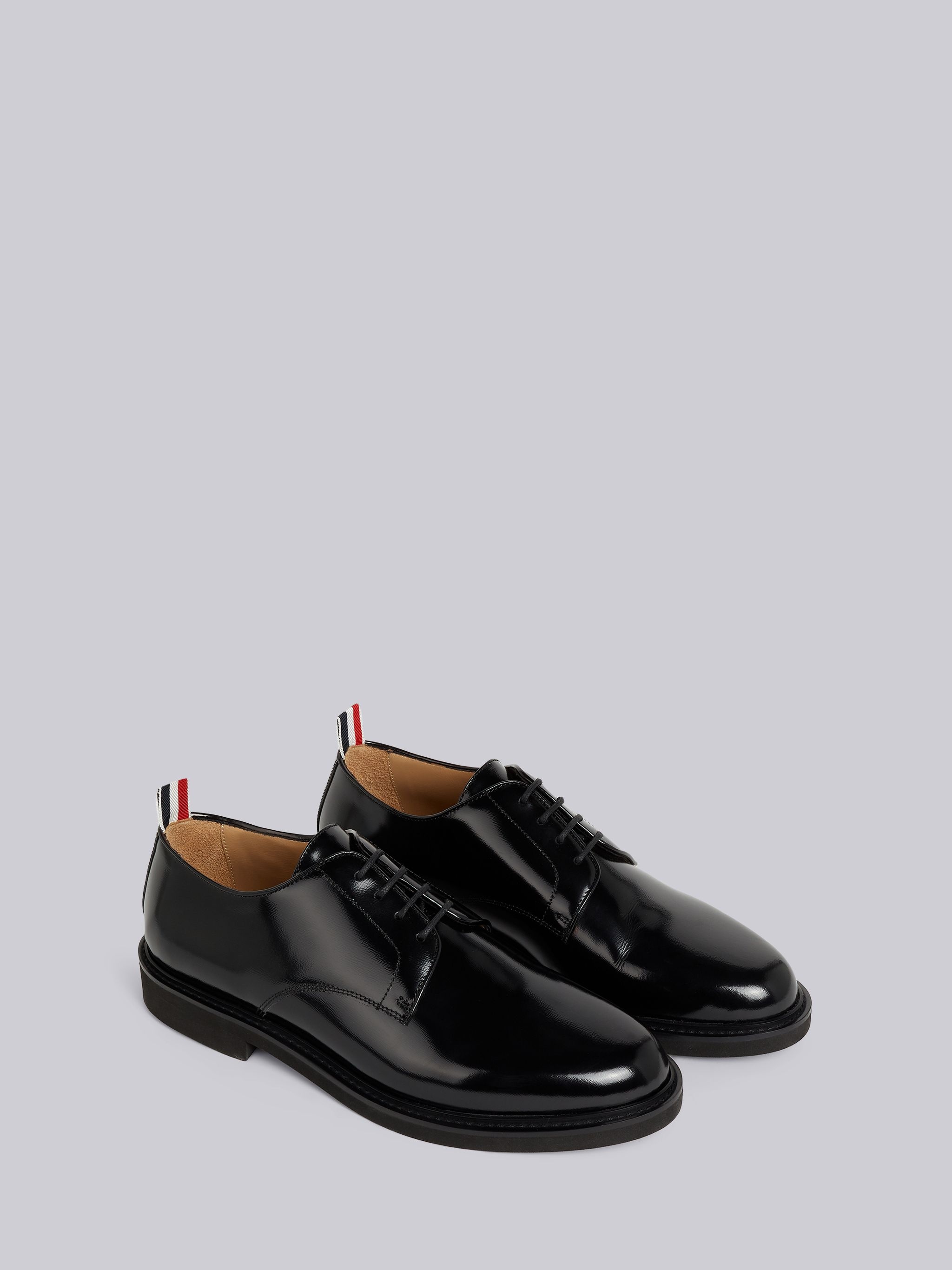 Black Shiny Calfskin Uniform Shoe - 3