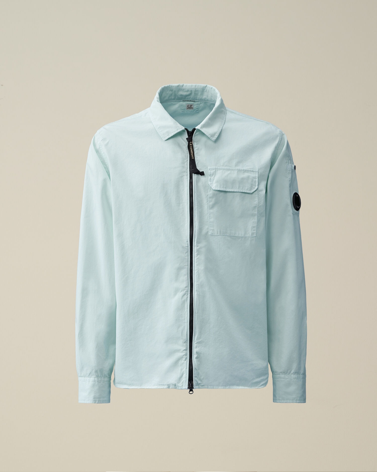 Gabardine Zipped Shirt - 1