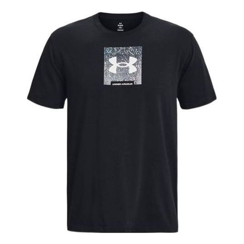 Under Armour Boxed Heavyweight T-shirt 'Black' 1379110-001 - 1